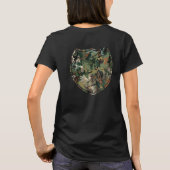 模倣自然:迷彩科学 Tシャツ (裏面)