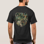 模倣自然：迷彩科学 Tシャツ (裏面)