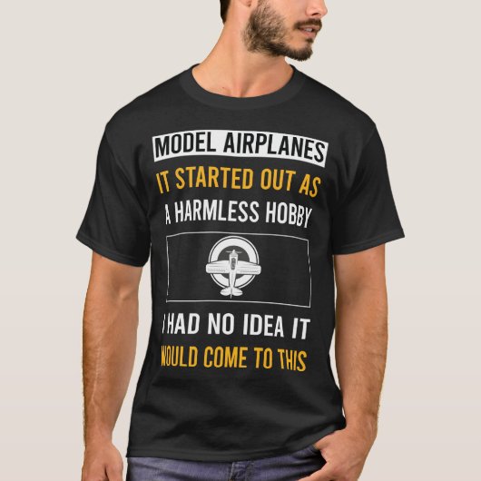 模型航空機飛行機飛行機航空機 Tシャツ (正面)