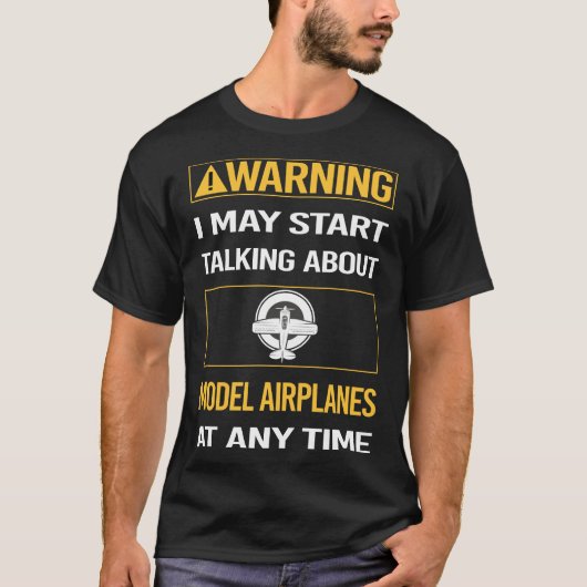 模型航空機飛行機飛行機航空機 Tシャツ (正面)