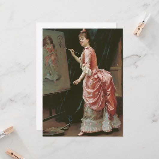 模型製作いたずら カード (正面/裏面インサイチュ)