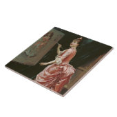 模型製作いたずら(Raimundo de Madrazo) タイル (側面)