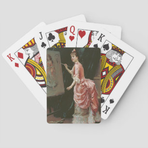模型製作いたずら(Raimundo de Madrazo) トランプ