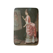 模型製作いたずら(Raimundo de Madrazo) バスマット (正面縦)
