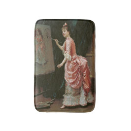 模型製作いたずら(Raimundo de Madrazo) バスマット