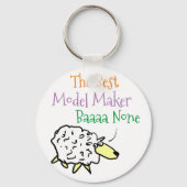 模型製造者用羊デザイン キーホルダー (正面)