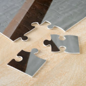 模型雌ブロンド水ポーズ付け美しい ジグソーパズル (側面)