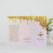 模擬グリッタークイーンビーのパンフレット (スタンド正面)