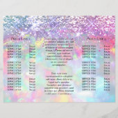 模擬グリッター効果パープルオパール (裏面)