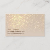 模擬グリッター名刺 名刺 (裏面)