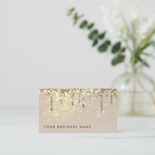 模擬グリッター名刺 名刺 (スタンド正面)