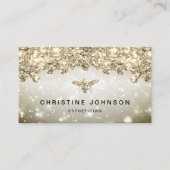 模擬グリッター蜂 名刺 (正面)