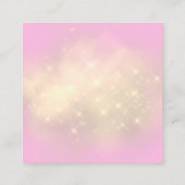 模擬グリッター蝶感謝してい蝶あなた エンクロージャーカード (裏面)