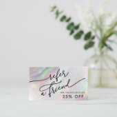 模擬シェル紹介カード 名刺 (スタンド正面)