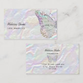 模擬パステルパールセントデザイン名刺 名刺 (正面/裏面)