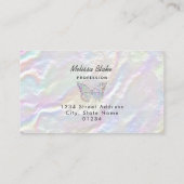 模擬パステルパールセントデザイン名刺 名刺 (裏面)