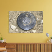 模擬地雷 キャンバスプリント (インサイチュ (リビング))