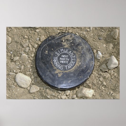模擬地雷 ポスター (正面)
