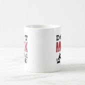 模擬裁判をしない コーヒーマグカップ (中央)