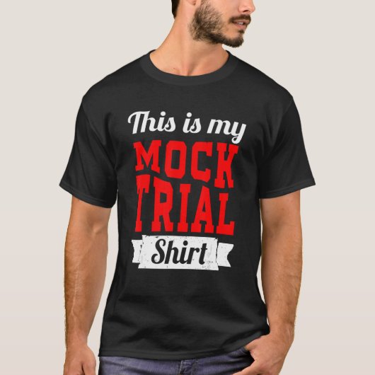 模擬裁判音声法Stを使わせなおもしろいい Tシャツ (正面)