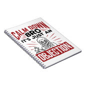 模擬裁判Calm Down Broそれは単なる異議である ノートブック (右側)