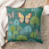 模様が入ったポルトガル：アズレジョの印象 クッション (ブランケット)