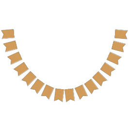 模様のあるオレンジ色と黄色の背景 バンティングフラッグ