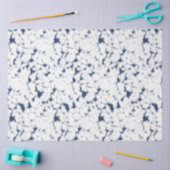 模様のある白と青の背景 薄葉紙 (クラフト)