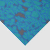 模様のある青と黒の背景 薄葉紙 (詳細)