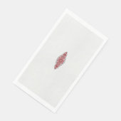 模様のデザイン赤と白 (コーナー)