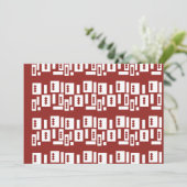 模様の入った赤い敷物が広がっている セーブザデート (スタンド正面)