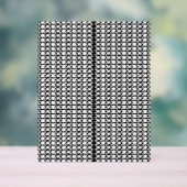 模様の白黒の写真 アクリルサイン (ニュートラル)