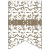 模様の白黒の写真 バンティングフラッグ (第3の旗)