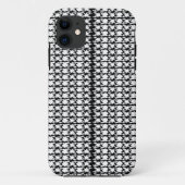 模様の白黒の写真 Case-Mate iPhoneケース (裏面)