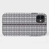 模様の白黒の写真 Case-Mate iPhoneケース (裏面(横))