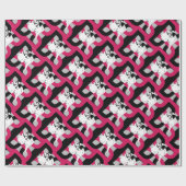 模様は大きな落ち着いた ラッピングペーパー (フラット)