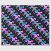 模様は大きな落ち着いた ラッピングペーパー (フラット)