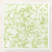 模様ガラスのコースター ガラスコースター (正面)