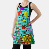 模様ステッカーのエプロン エプロン (インサイチュ)