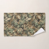 模様フロレスト バスタオルセット (ハンドタオル)