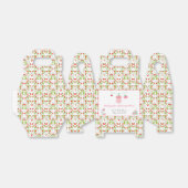 模様ベビーシャワー付きイチゴベビー衣装 フェイバーボックス (折り畳みなし)