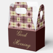 模様付き装飾用ブルゴーニュ フェイバーボックス (オープン)