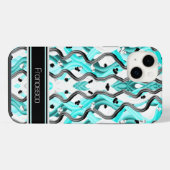 模様入り iPhoneケース (裏面横)