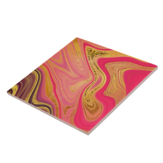 模様抽象芸術 タイル (側面)