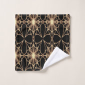 模様浴用タオル一式 バスタオルセット (ウォッシュタオル)