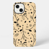 模様花花 iPhoneケース (裏面)