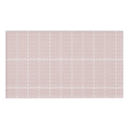 模様赤と白のある壁紙 名札