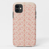 模様赤と白のある背景 Case-Mate iPhoneケース (裏面)