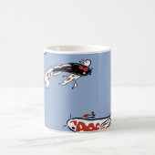 模様魚鯉コイコイ鯉 コーヒーマグカップ (中央)