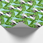 模様 – パルムナット – 禿頭 ラッピングペーパー (角)